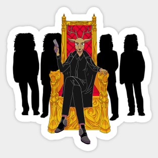 BEASTARS Louis Shishigumi King Design Sticker